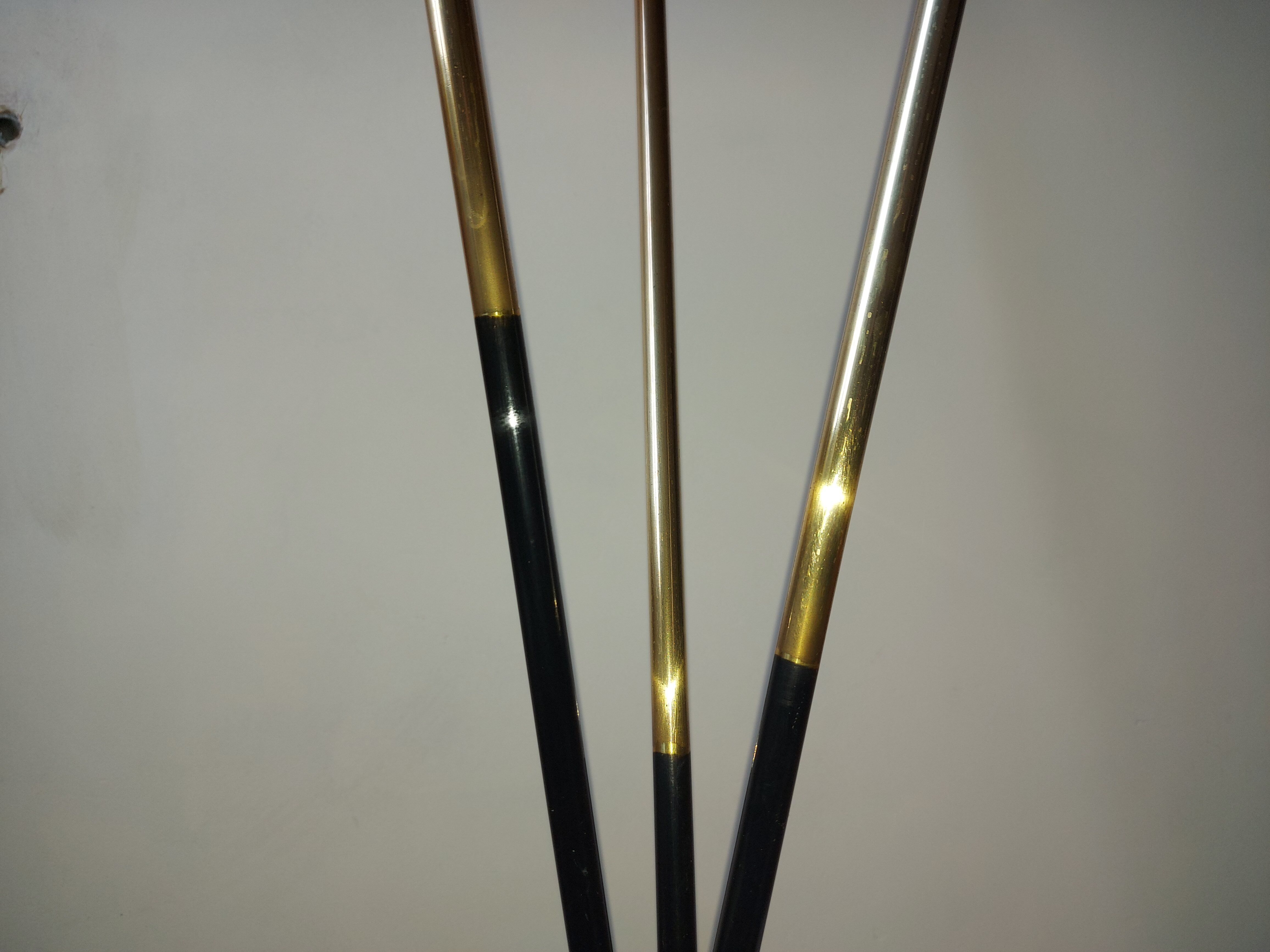 Arlus 3-Light Brass Designer Floor Lamp