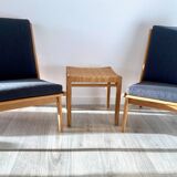 Set of 2 easy chairs by Karl Erik Ekselius, Sweden