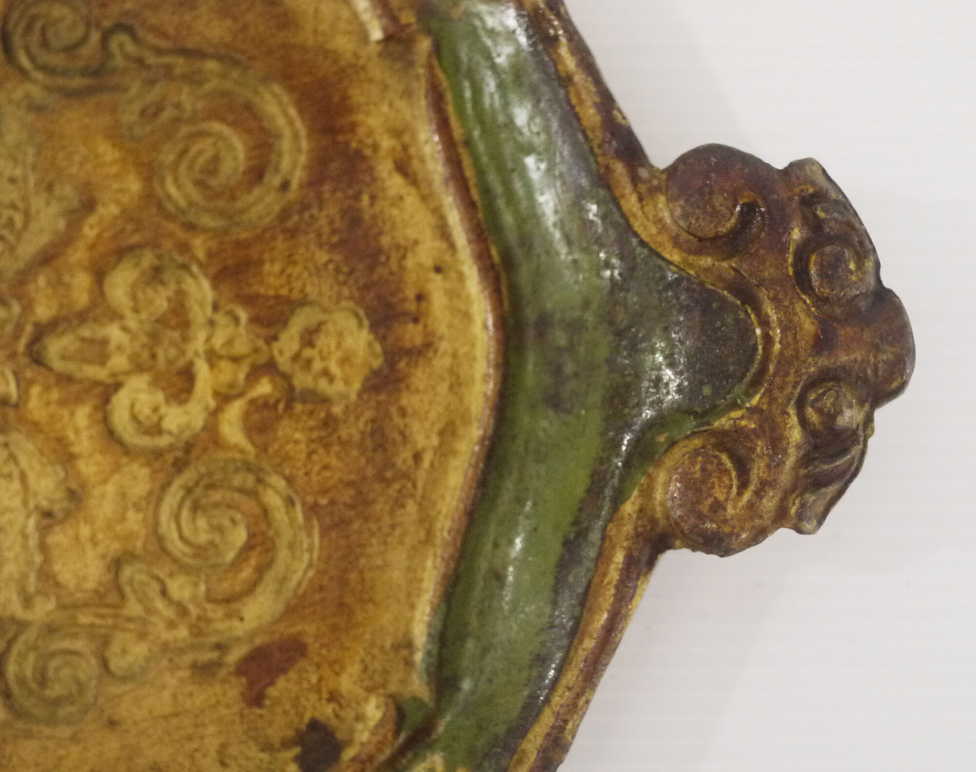 Hand-painted tray Florentine