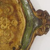 Hand-painted tray Florentine
