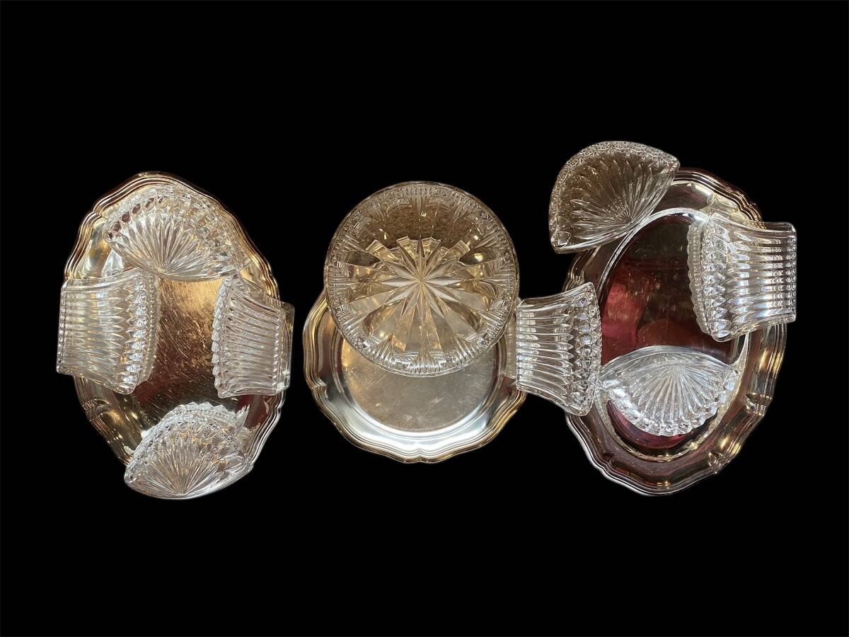 Christofle five-piece tableware set