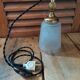 Walker lamp lampshade tulip frosted glass paste art deco