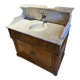 Bathroom cabinet with swivel sink 1930/40