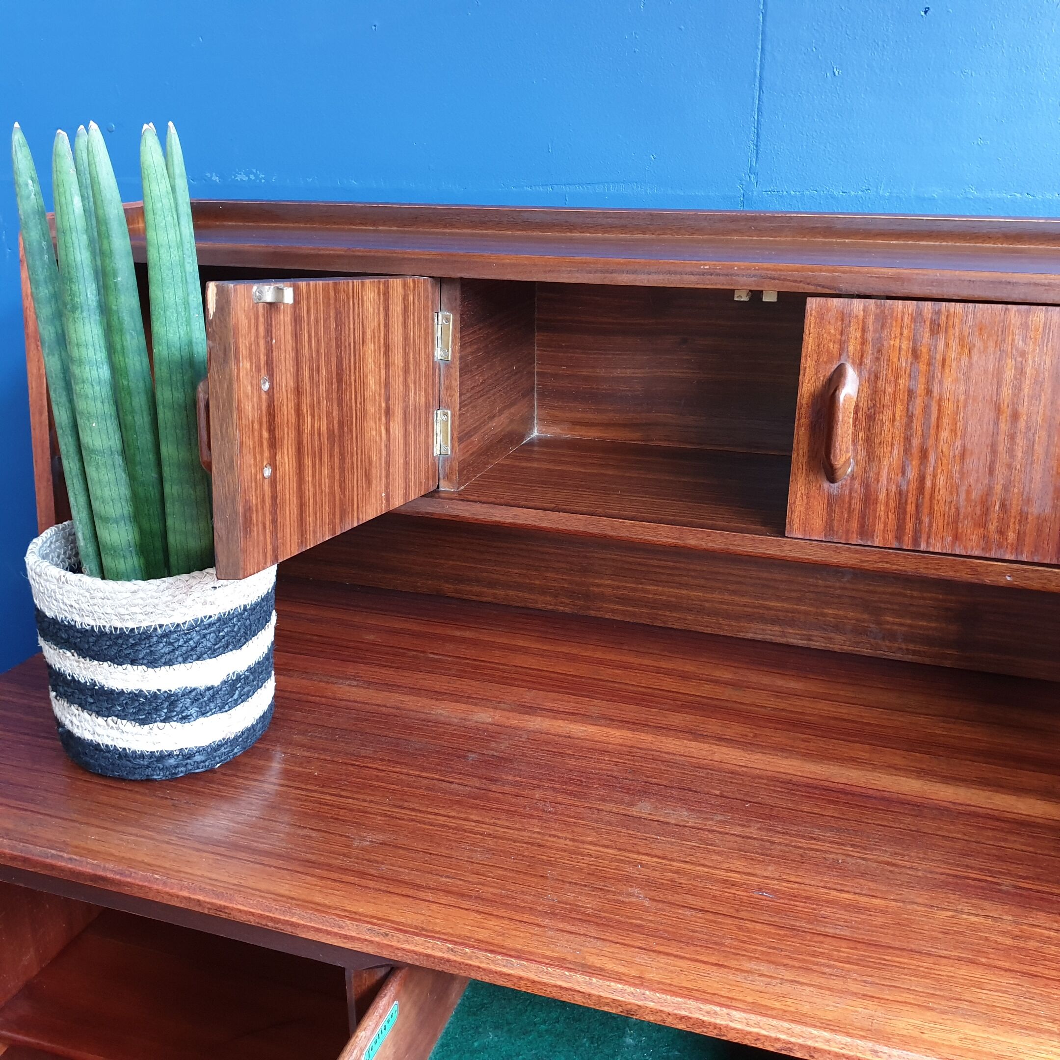 1950's Jentique Sideboard With Backpiece
