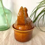 Ceramic terrine hen Geo