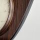 Vintage 1960s wall clock with thermometer and date