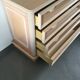 Pink chest of drawers four drawers