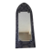 Miroir en bois et métal style médiéval
