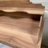 Antique solid oak secretary – gently refurbished