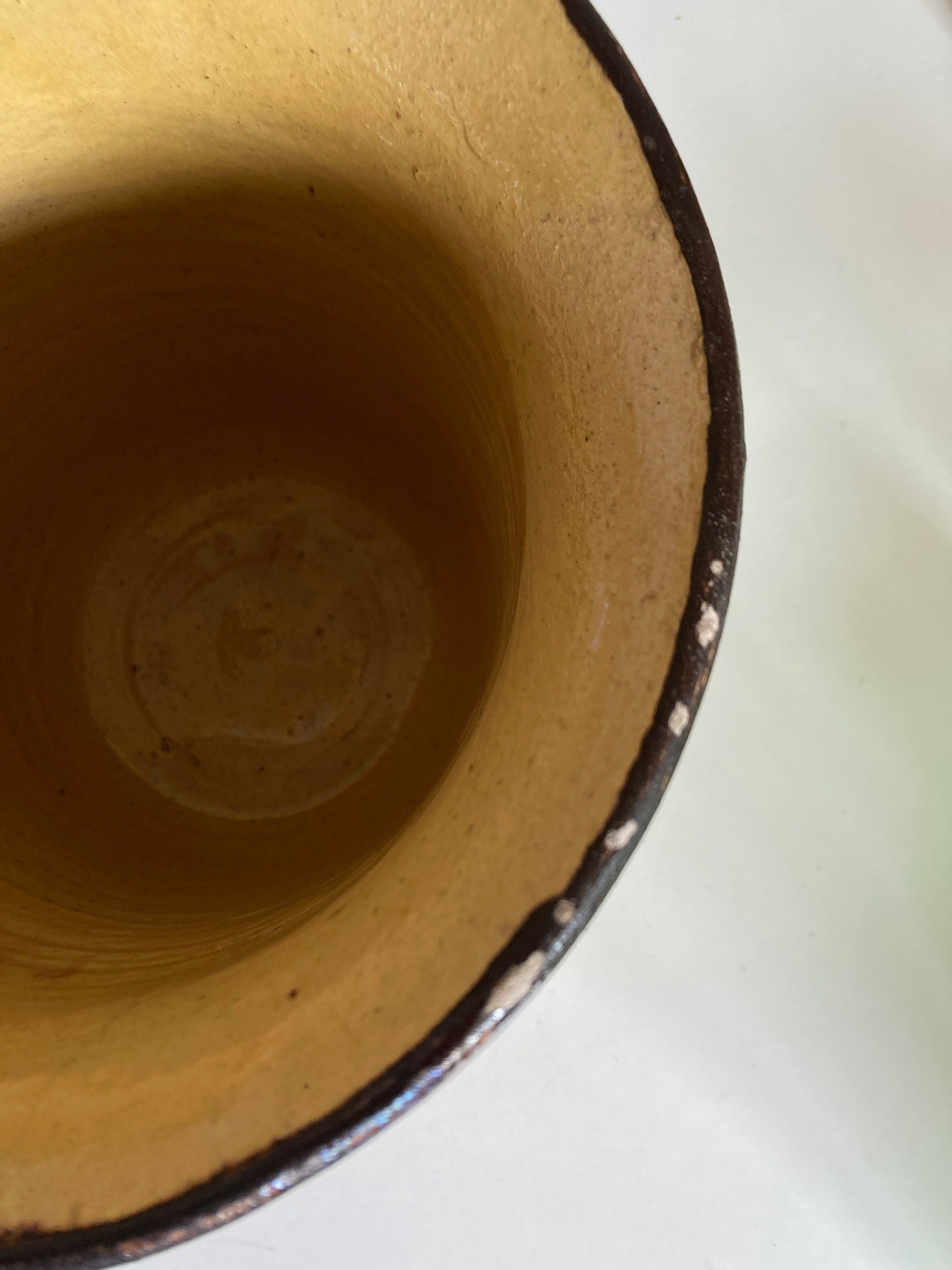 Neoclassical urn vase in glazed clay Etienne Noël Dieulefit 1940