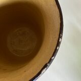 Neoclassical urn vase in glazed clay Etienne Noël Dieulefit 1940