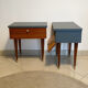 Paire de tables de chevet vintage
