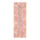 Vintage Turkish Oushak handmade wool cotton orange runner rug 71x202