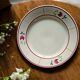 Antique serving platter in gien earthenware.