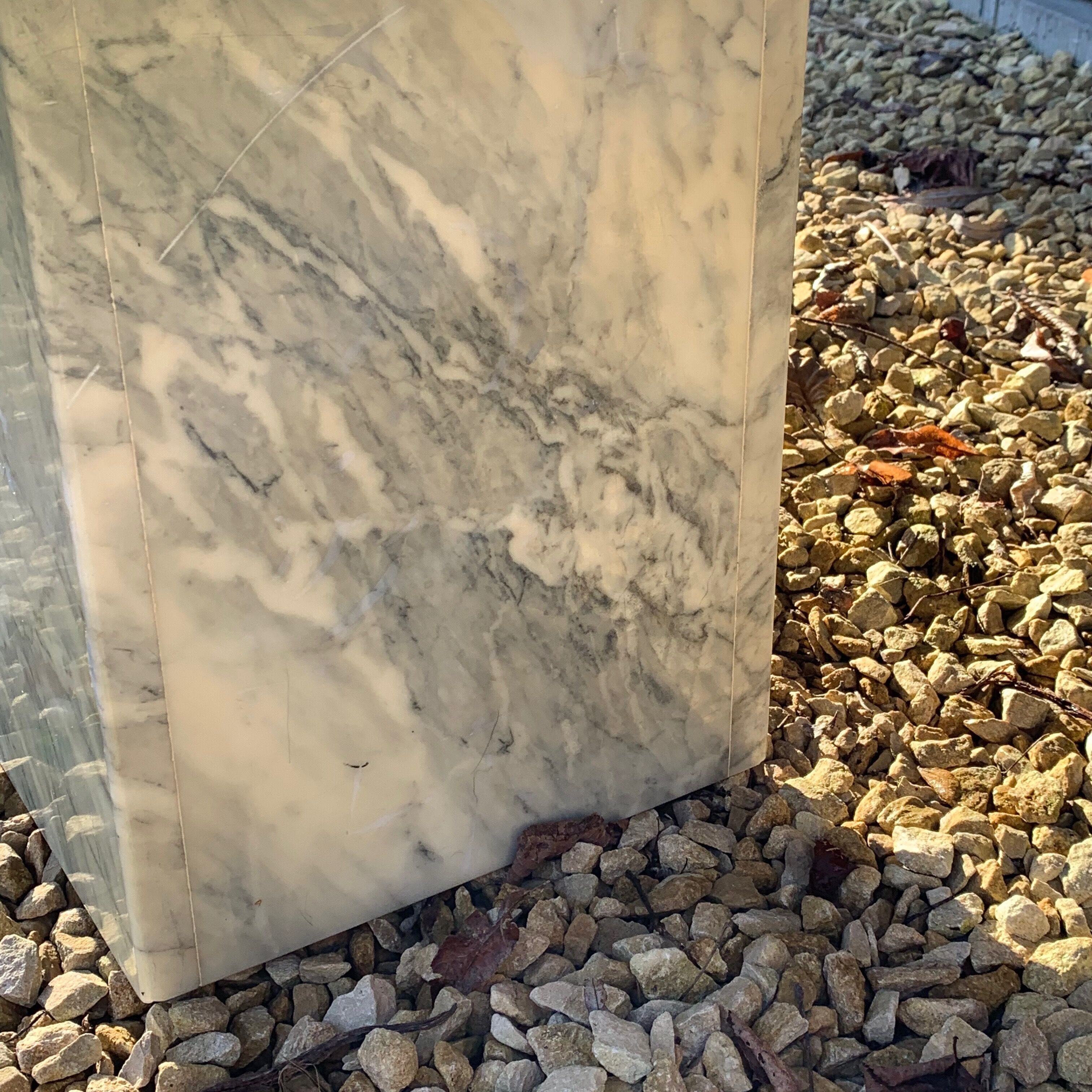 Marble living room table