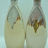 Pair of vases signed Cazanov ceramic collection 50