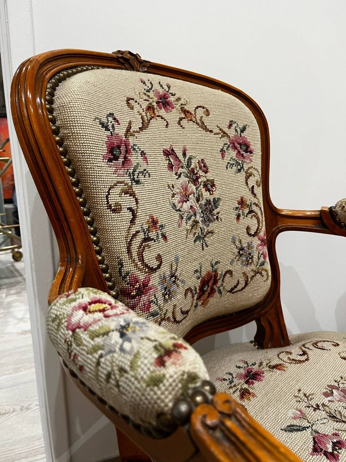 Pair of Louis XV armchairs