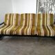 3-seater vintage velvet sofa 1970/1980