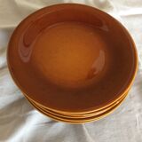 8 vintage dessert plates