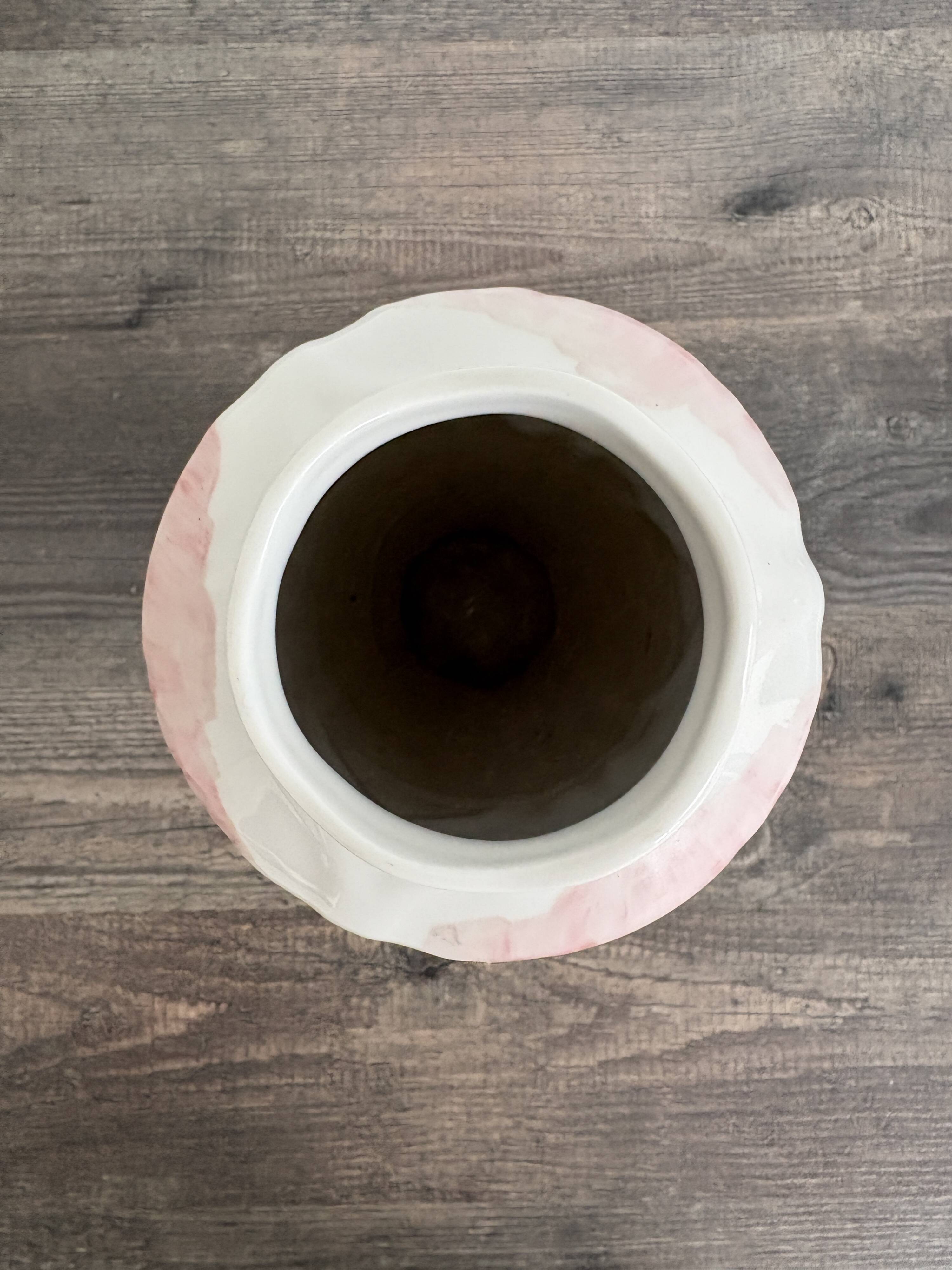 Antique Art Nouveau porcelain vase