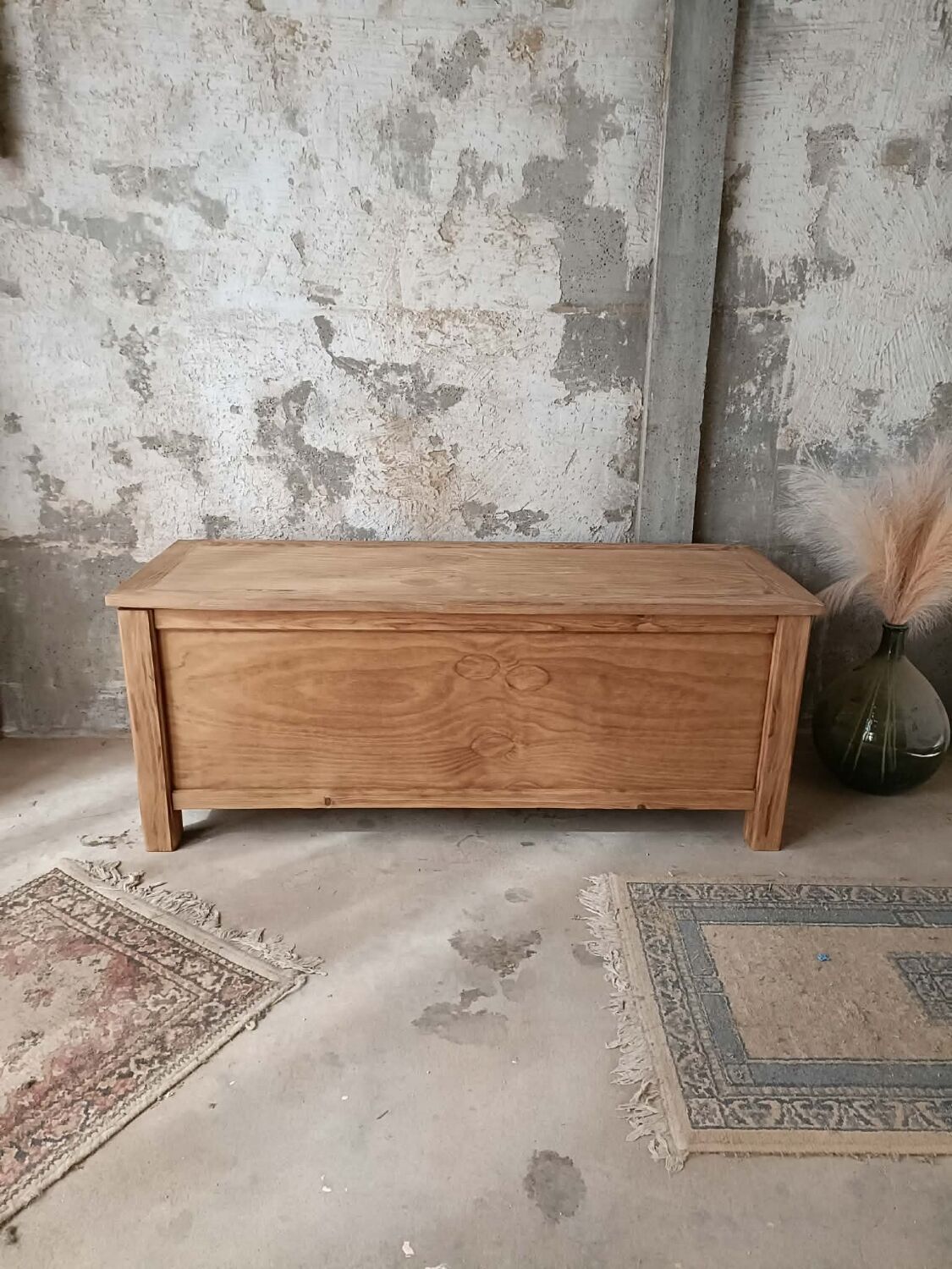 Wooden chest
