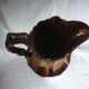 English pitcher in Jersey faience