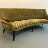 Fifties curved sofa