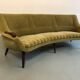 Fifties curved sofa