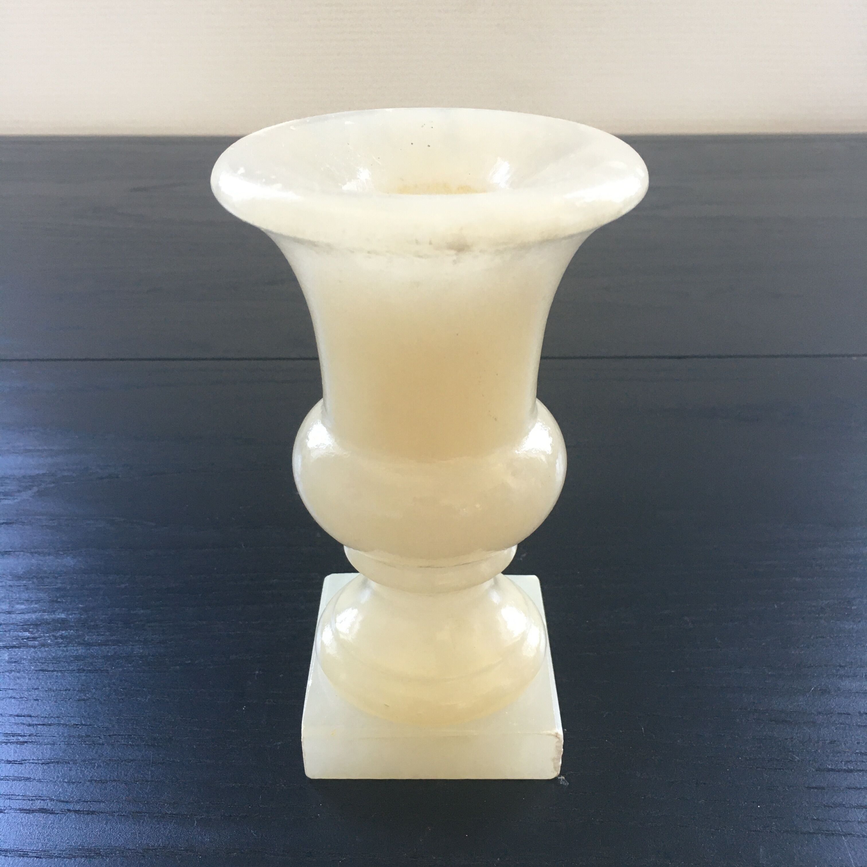 Medici style vase in alabaster