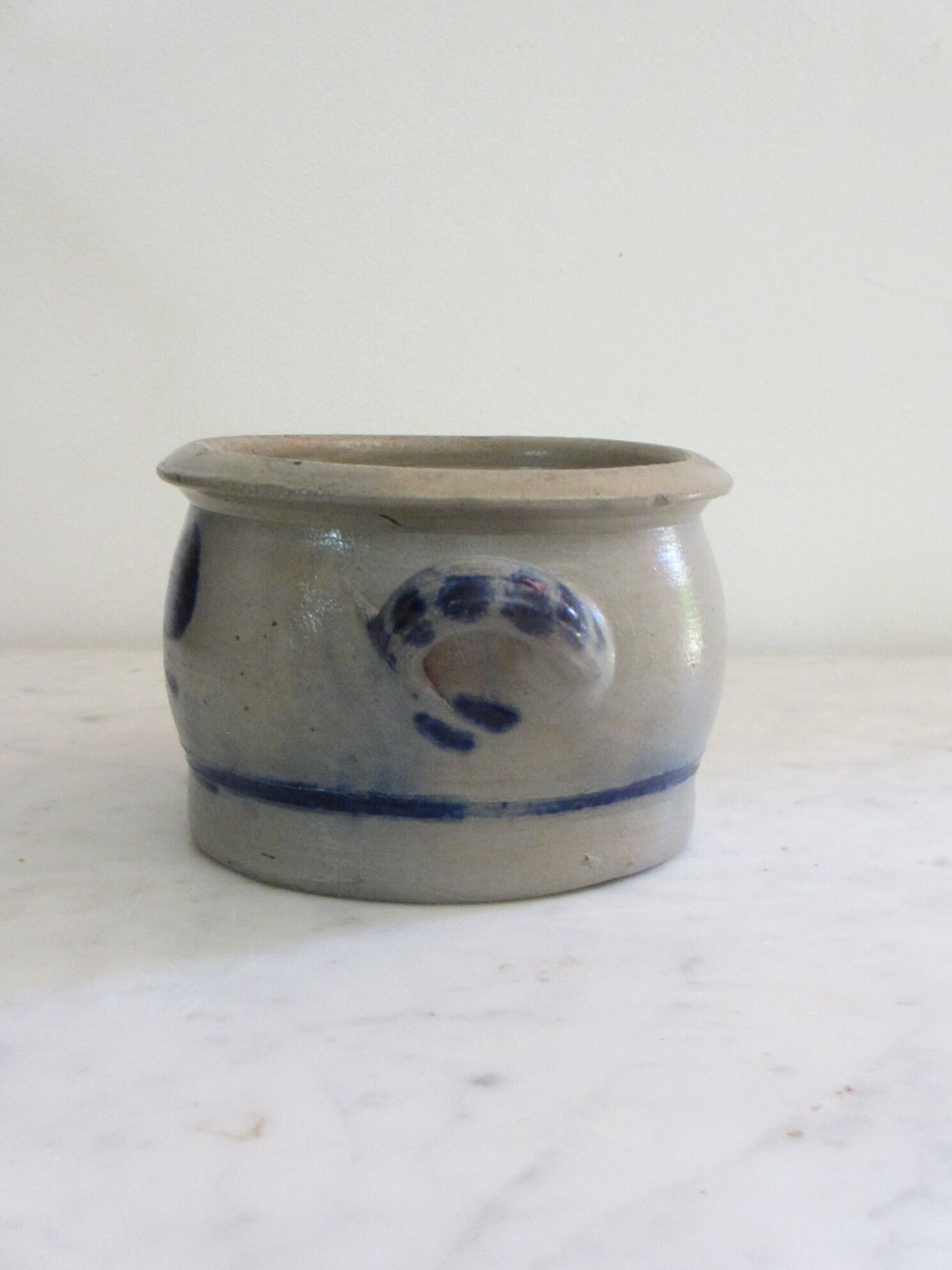 Old pot in reeds