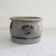 Old pot in reeds
