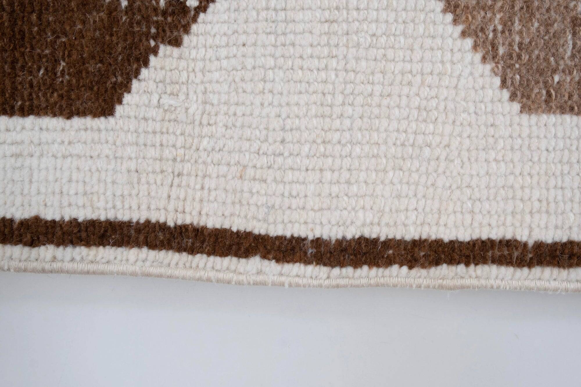 Vintage Turkish hallway rug 94x352 cm