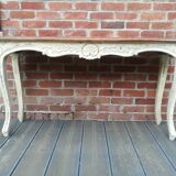 Louis XV style console patinated