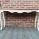 Louis XV style console patinated