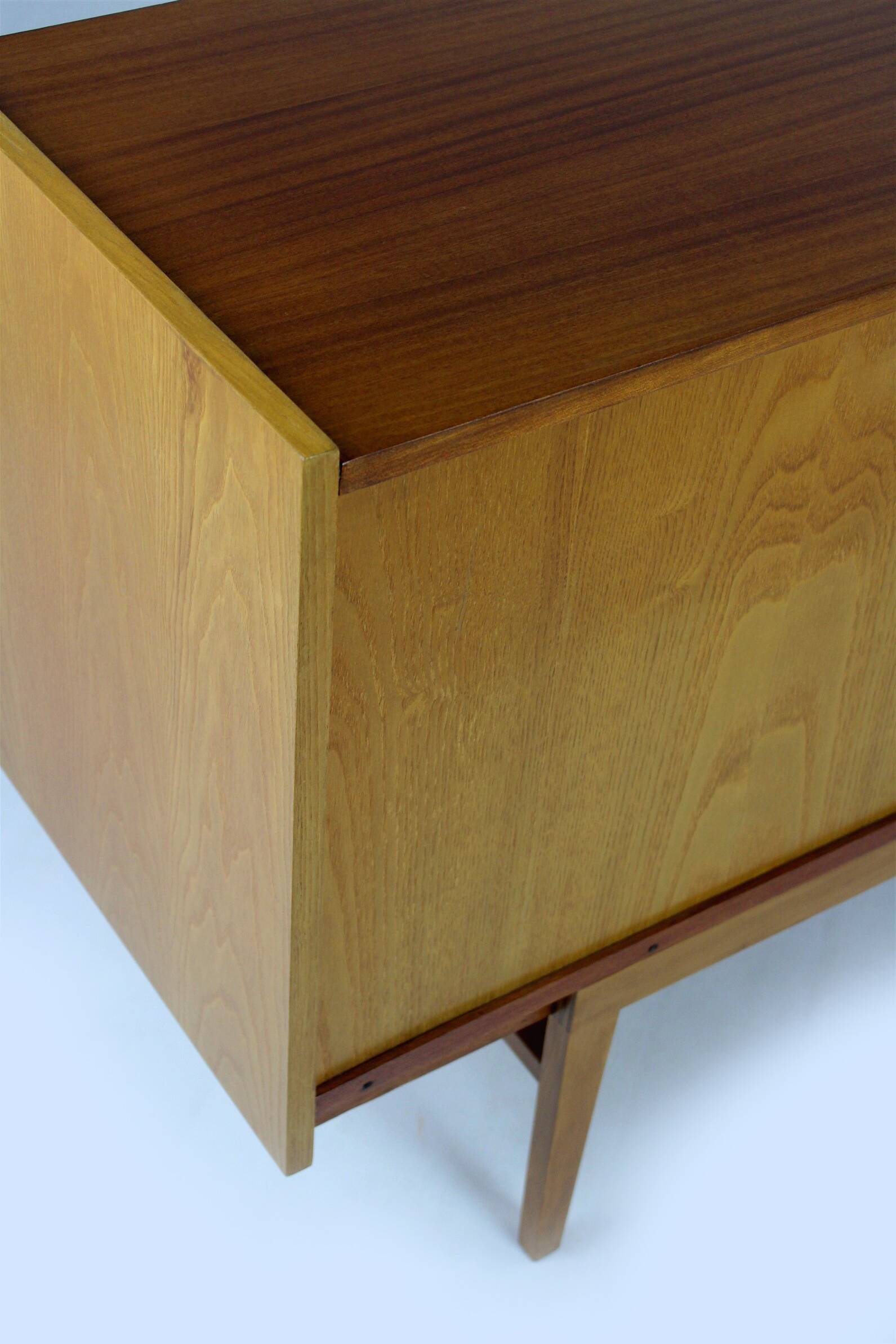 Restored Mid-Century Modern Sideboard in Mahogany and Ash. 1960s