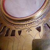 AranMula Kannadi magic mirror of the Kerala Lotus / Sun 20x31cm