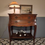 Chest of drawers 2 drawers in cherry