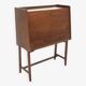 Secrétaire scandinave en acajou, Suède, 1950