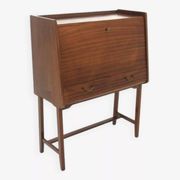 Secrétaire scandinave en acajou, Suède, 1950