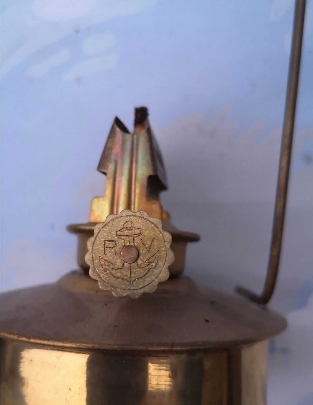 Sea lantern in brass