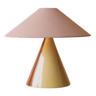 Lampe caterina toffee &  yellow
