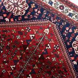 Antique Persian Qashqai rug 106cm x 152cm 1920s - 1C1242