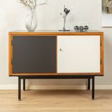 1950s black and white Sideboard