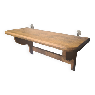 Shelf wall shelf handcrafted wood