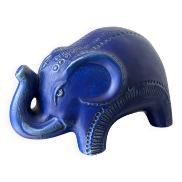 Éléphant en céramique par Aldo Londi pour Bitossi, Italie, années 1960.