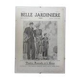 Advertising poster Belle jardiniere 1937