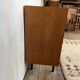 Vintage Scandinavian enfilade with metal legs.