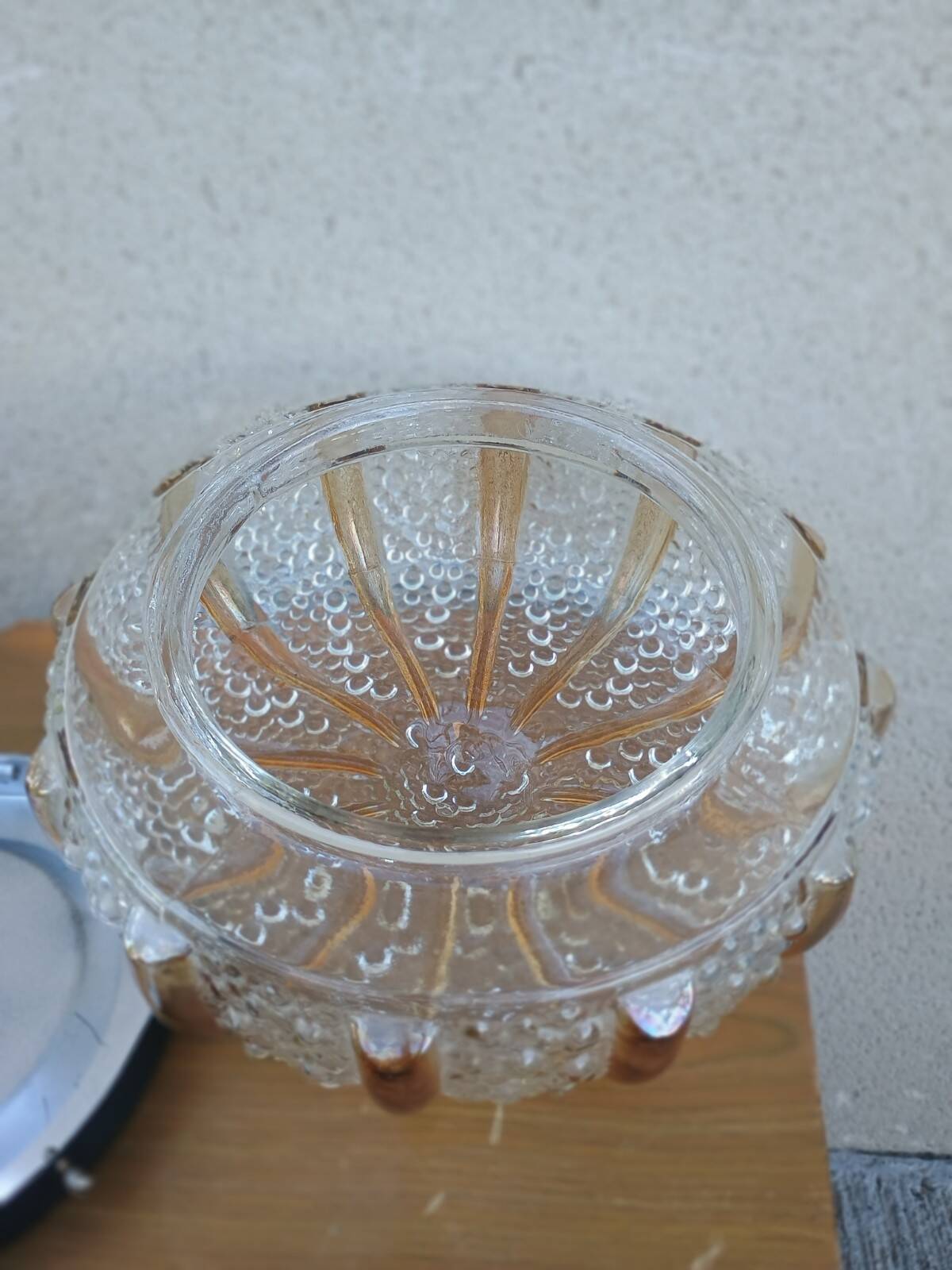 Bamberg Rudolph Zimmermann Bubble Ceiling Light Vintage 70s Hollywood Regency