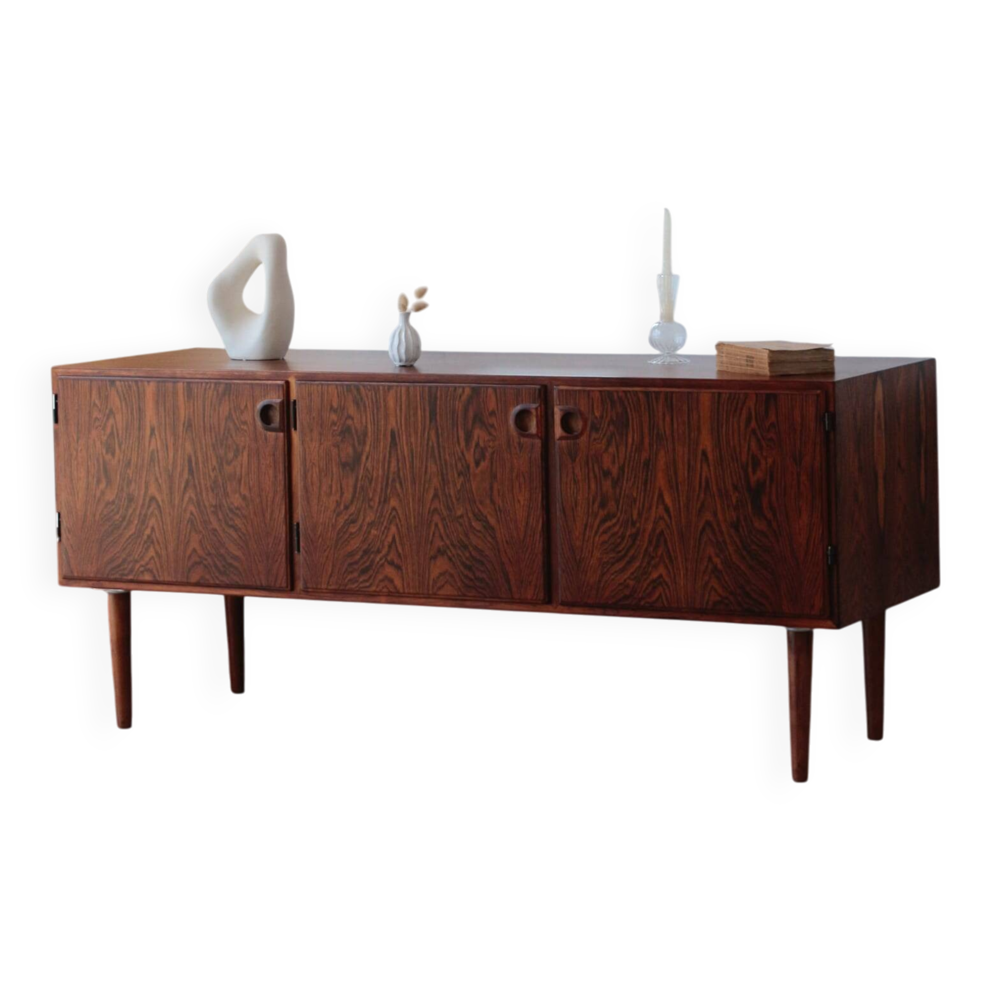 Enfilade vintage en palissandre – Design danois – Pièce unique