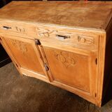 Parisian art deco pine sideboard